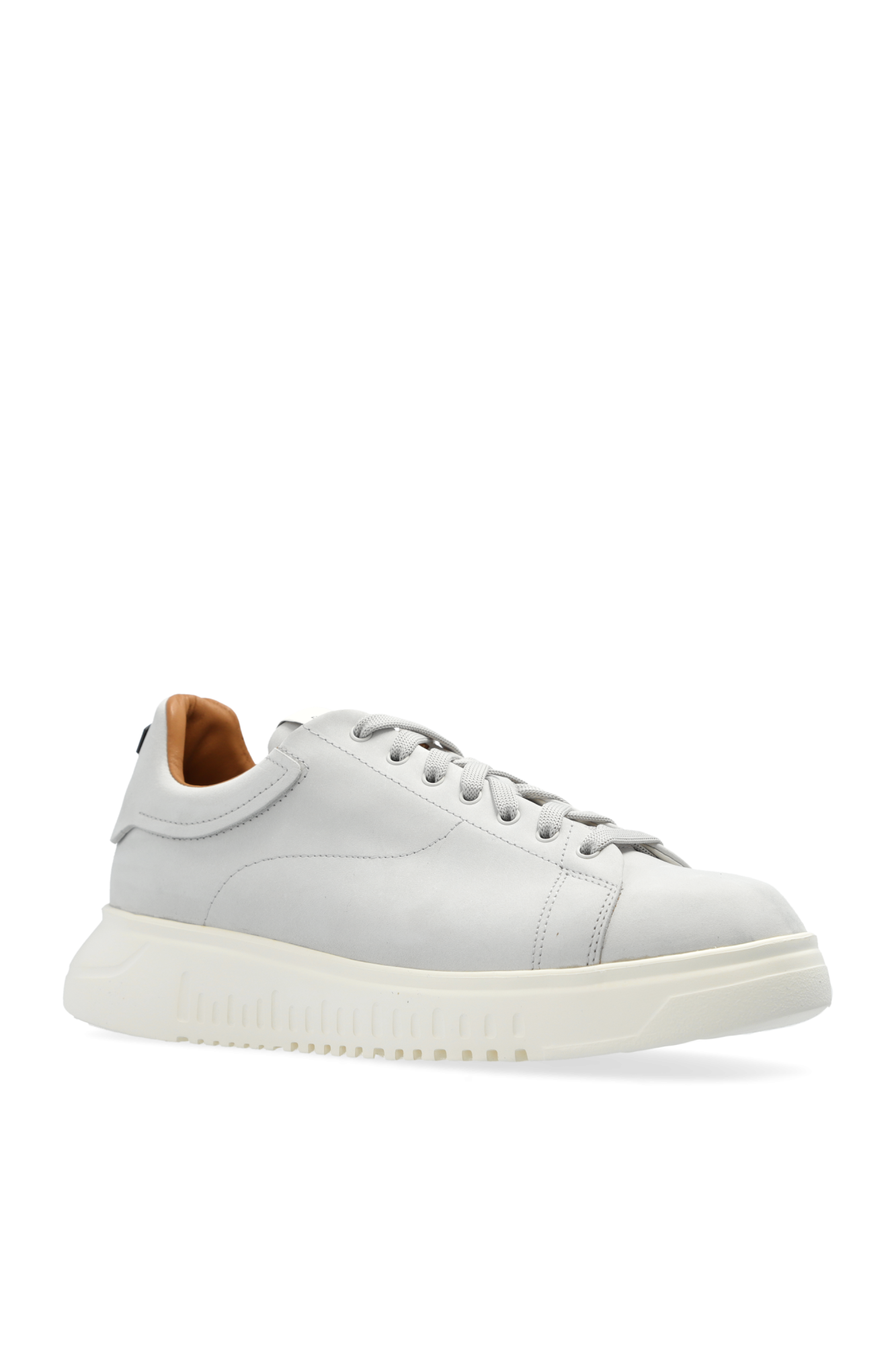 Emporio Armani Leather athletic shoes